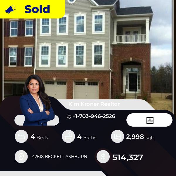 This at 42 618 BECKETT ASHBURN has just been sold