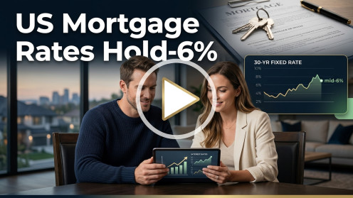 US Mortgage Rates Hold Mid-6% | DM me for more information